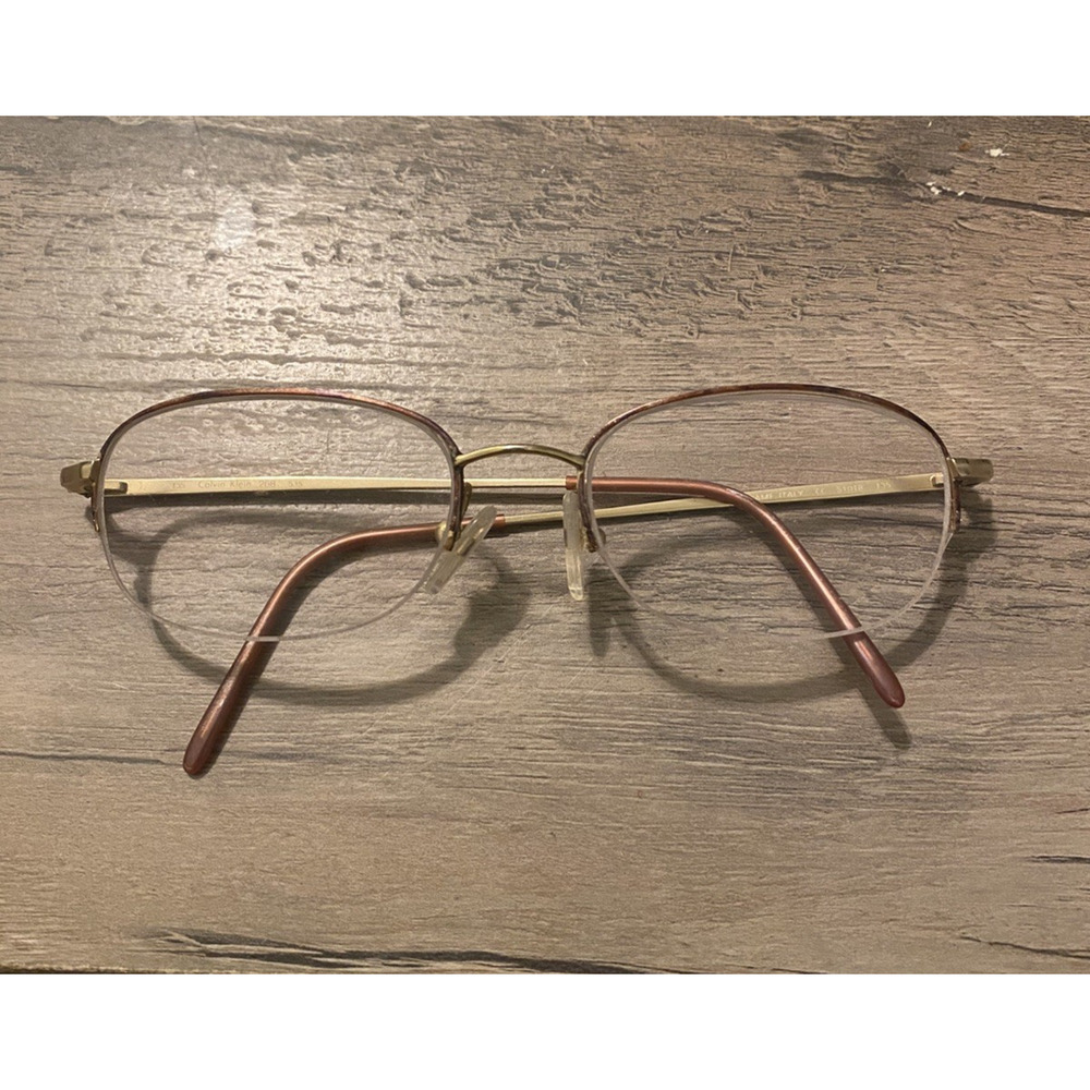 Calvin‎ Klein CK 268 535 Eyeglasses Frames 51-18-135 Designer Unisex Metal Frame